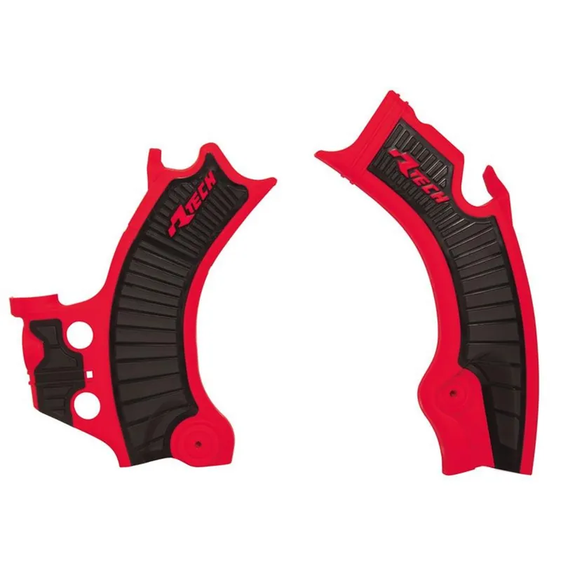 Online Kaufen Rtech Grip Rahmenschützer Honda CRF 450 21-, 250 22- Rot/Schwarz