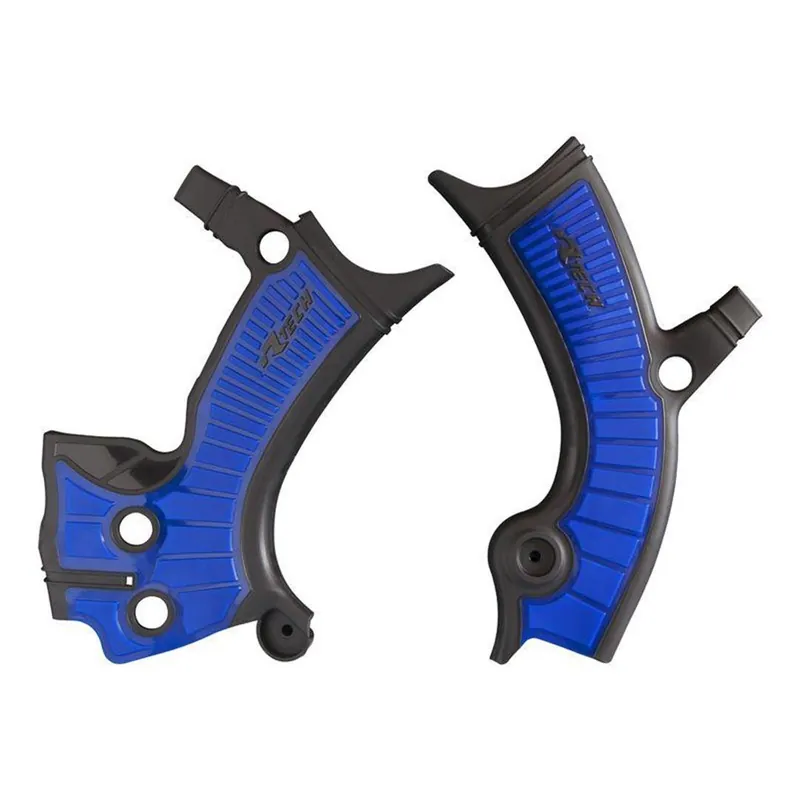 Rtech Grip Rahmenschützer Yamaha YZ 250F 19-23, 450F 18-22 Schwarz/Blau Neu