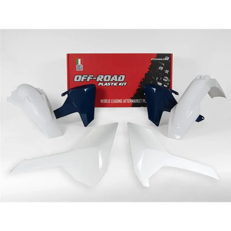 Plastikkit HSQ FE,TE 17-19 4tlg. OEM weiß/ blau Preisreduziert