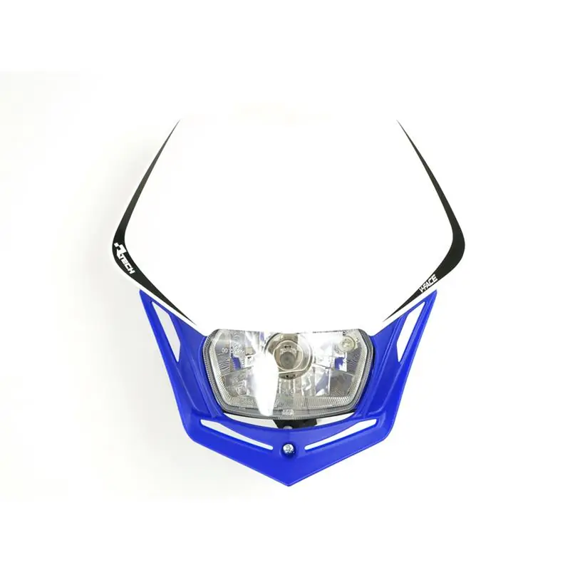 Beliebt Lampenmaske V-Face blau/weiß