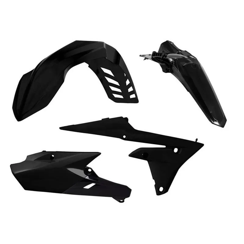 Rtech Plastikkit für Yamaha WR 250F 15-19 ,450F 16-18 Schwarz Geprüft