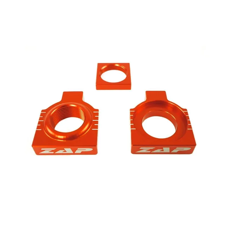 Meistverkauft ZAP Achsenblöcke für KTM SX/F 2013- 25mm Orange