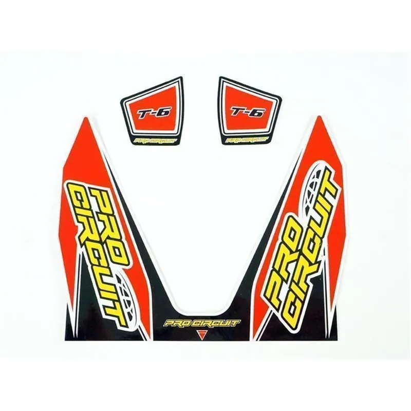 Direkt Vom Hersteller Pro Circuit Auspuffsticker T-6 single