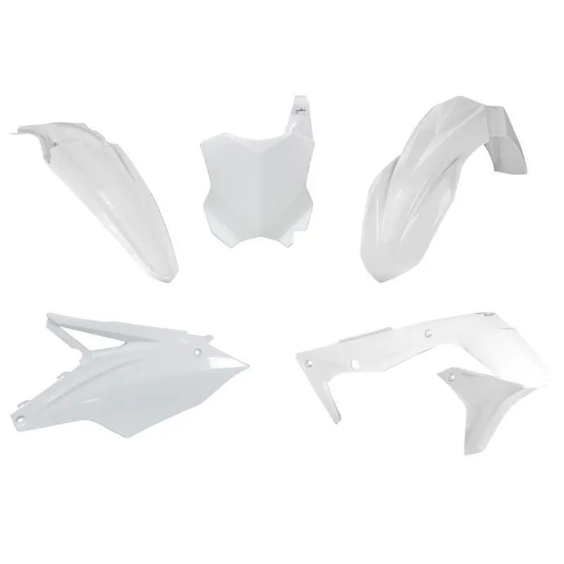 Finale Aktion Rtech Plastikkit Kawasaki KXF 250 17-20Weiß 5 tlg.