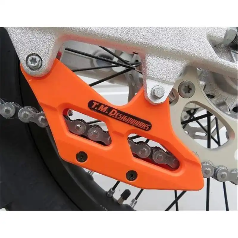 Markenware TMD Factory Edition SX Kettenführung KTM 08-, HSQ 14- orange