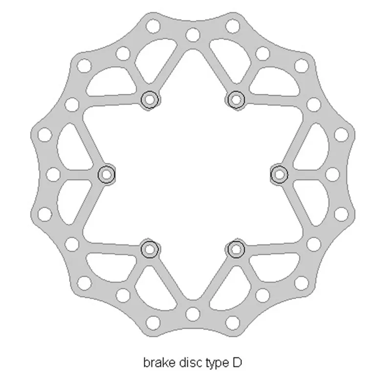Bremsscheibe hinten Beta RR 2013- Finale Aktion