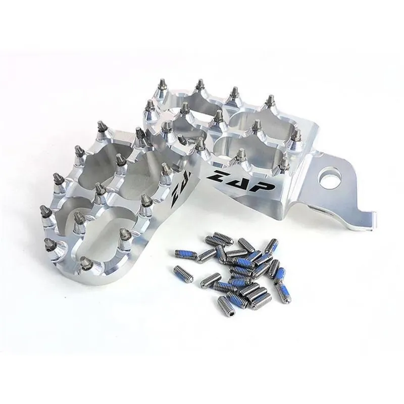 Rabatt ZAP E-Peg Fußraste KXF 250 06- / 450 07- silber