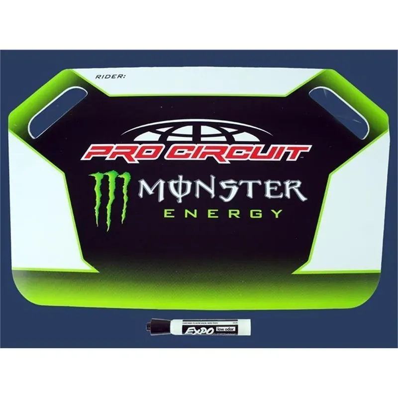 Monster Energy/Pro Circuit Anzeigetafel Gratis Versand