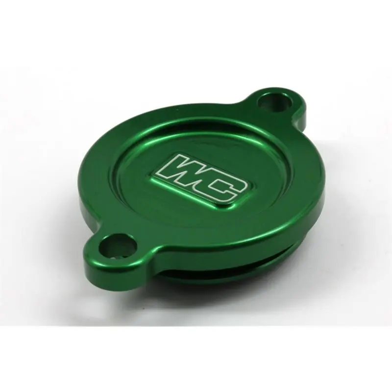 Gratis Versand Works Connection Ölfilterdeckel KXF 250 17- Grün