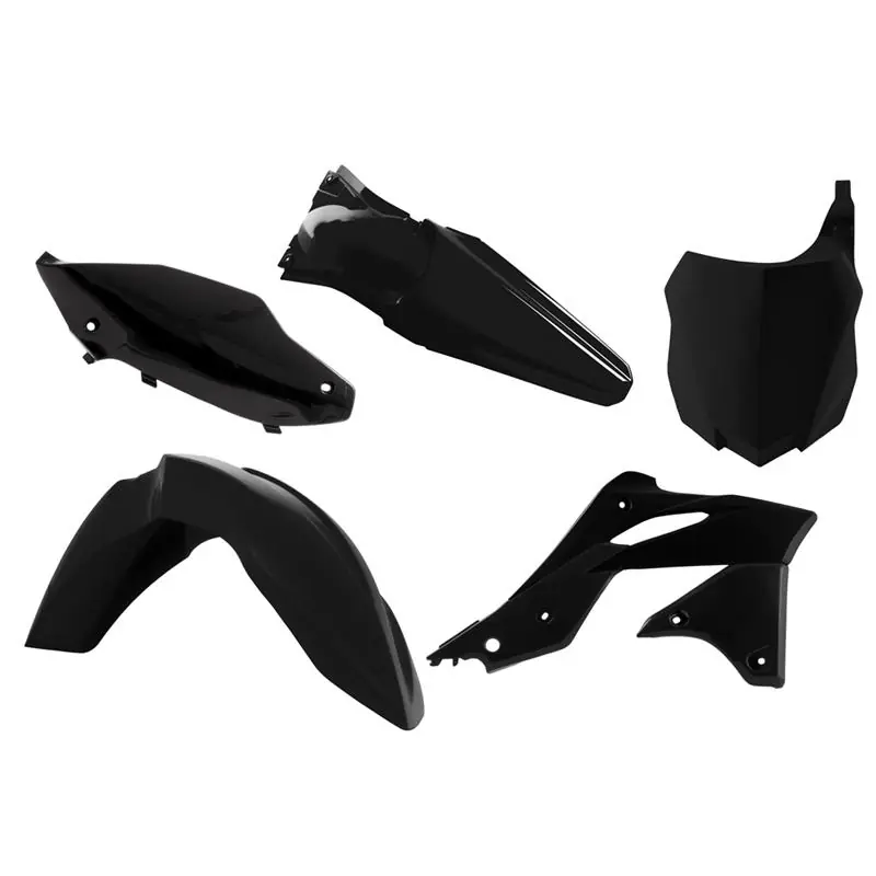 Sichere Zahlung Plastikkit Kawasaki KXF 250 13-16Schwarz 5 tlg.