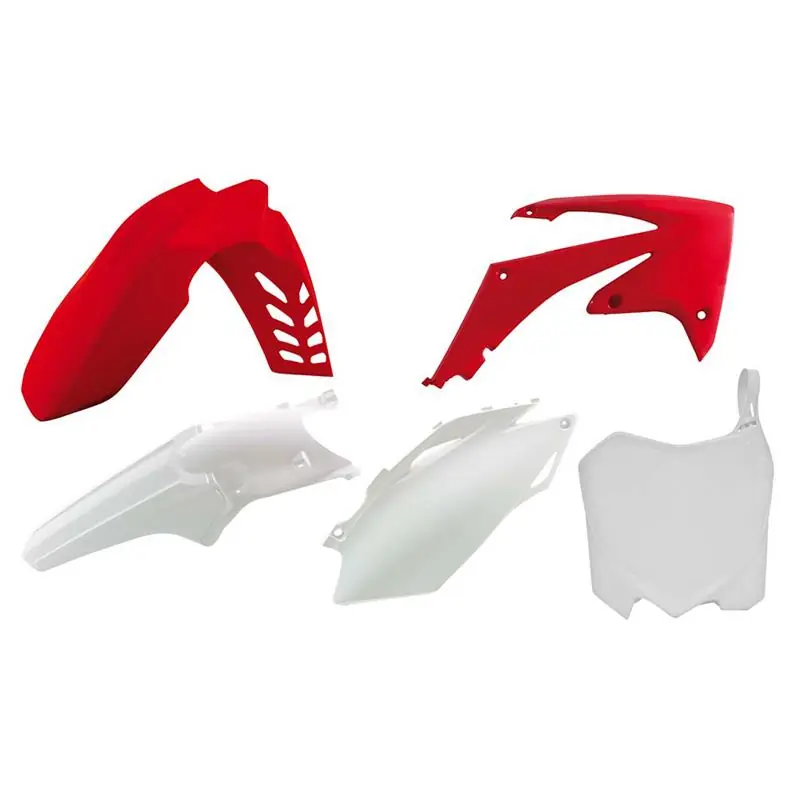 Plastikkit Honda CRF 450 09-12 / CRF 250 10-13Rot/WeißOEM 5tlg. Bestseller