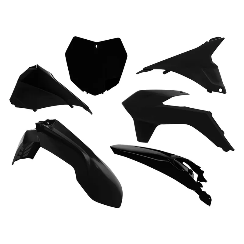 Bestpreis Rtech Plastikkit für KTM SXF 13-15Schwarz 6 tlg.+ Airboxabdeckung