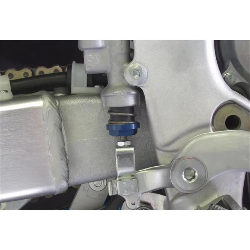 Works Connection Fußbremshebel Feder Kit by FasstCo 8mm Kawasaki KXF Blau Finale Aktion