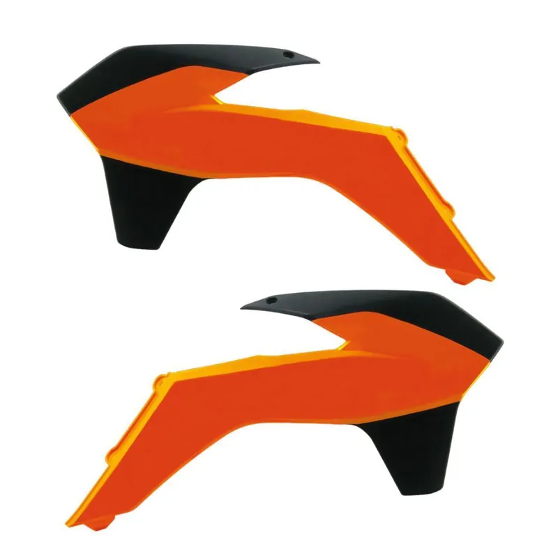 Wochenendangebot Rtech Kühlerspoiler für KTM SXF 13-15, EXC 14-16 orange/schwarz