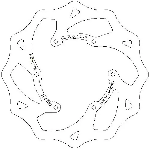 Bremsscheibe hinten Beta 13- Bestpreis