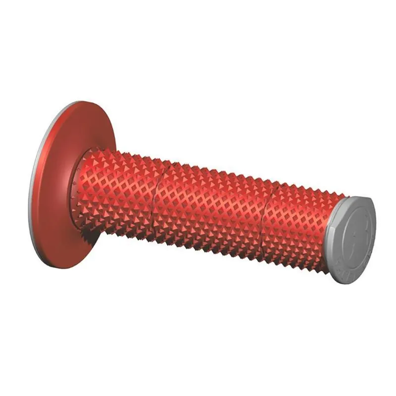 RacetechFull DIAMONDGriffgummi grau/ rot Sichere Zahlung