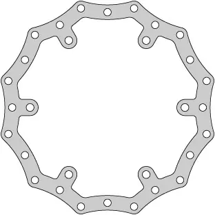 Kracherpreis Bremsscheibe vorn TM alle 01-09