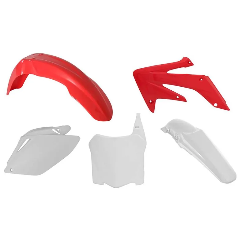 Rtech Plastikkit Honda CRF 450 08 Rot/WeißOEM 2008 5tlg. Super-Preis