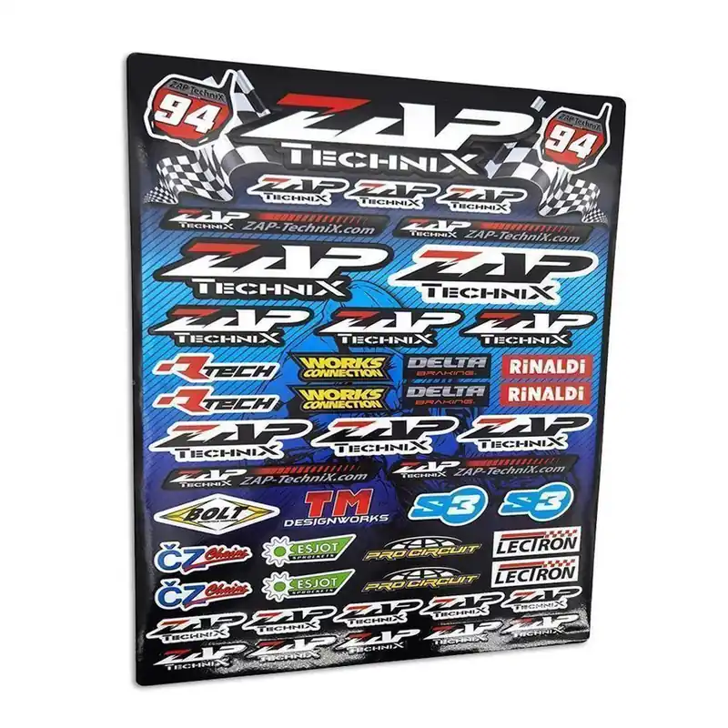 ZAP TechniX Stickerkit 42 x 30 cm Neu