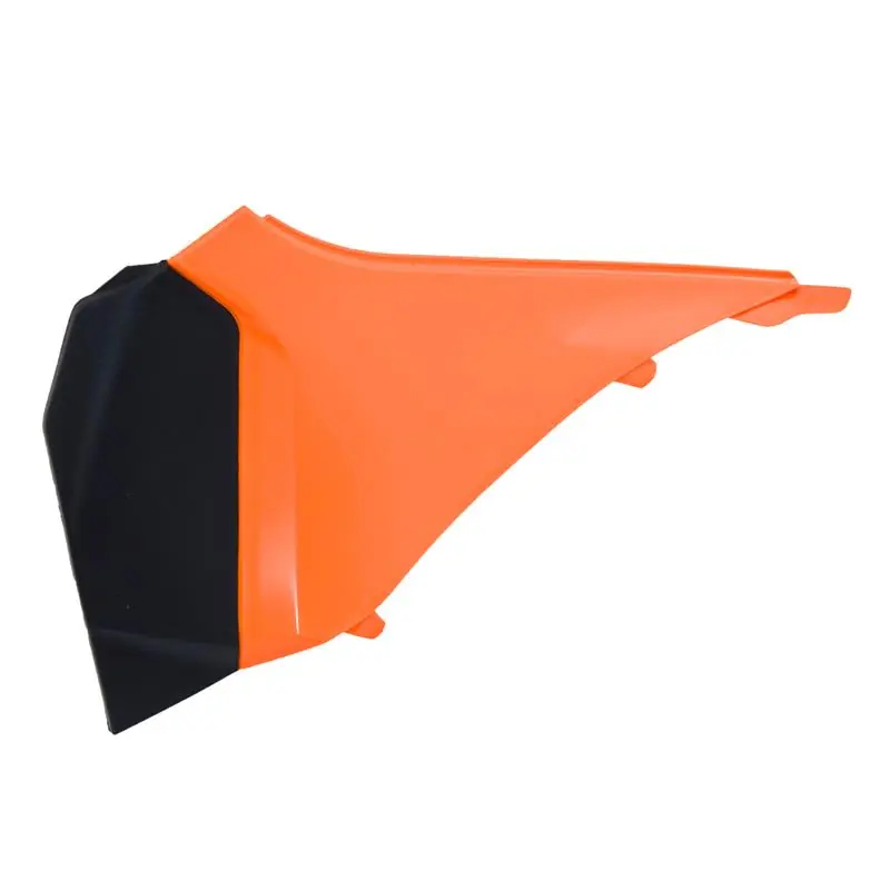 Abverkauf Airbox Abdeckung links SXF 11-12,EXC 12-13 2-farbig or/sw