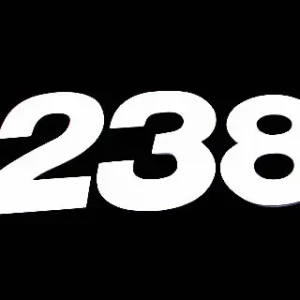 Neu Im Sortiment ZAP TechniX Zahlen 15cm weiß Ami. ( 25 st )