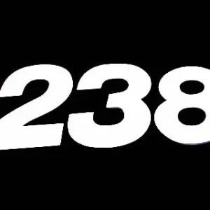 ZAP TechniX Zahlen 15cm weiß Ami. ( 25 st ) Neu