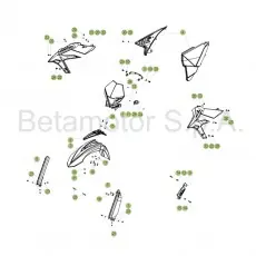 Wochenendangebot Beta Xtrainer 17 Verkleidung/Sitzbank/Tank 1