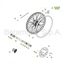 Rabatt Beta Xtrainer 17 Vorderrad
