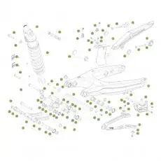 Nur Heute Beta Xtrainer 17 Schwingarm/Federbein 1