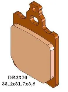 Bremsbeläge hinten für KTM SX 65 02 – 03 Neuheit