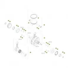 Sonderaktion Beta RR390 Racing 17 Kurbelwelle/Kolben/Ausgleichswelle 2