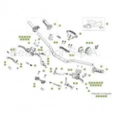 Preiswert Beta RR430 Racing 17 Lenker/Armaturen