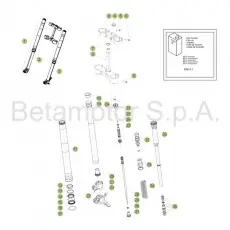 Beta RR430 Racing 17 Gabel Nur Für Kurze Zeit