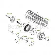 Abverkauf Beta RR430 Racing 17 Primärtrieb/Kupplung
