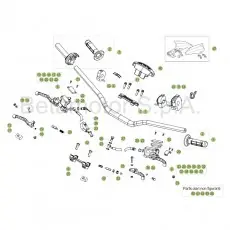 Beliebt Beta RR480 Racing 17 Lenker/Armaturen