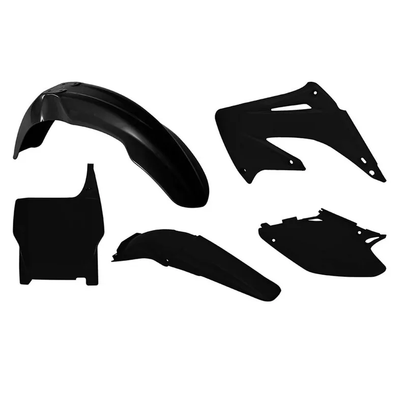 Rtech Plastikkit Honda CR125/250 2004-2007Schwarz 5tlg. Direkt Vom Hersteller
