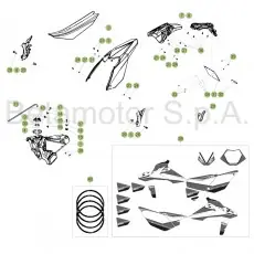 Sofort Bestellen Beta RR350 17 Verkleidung/Sitzbank/Tank 1