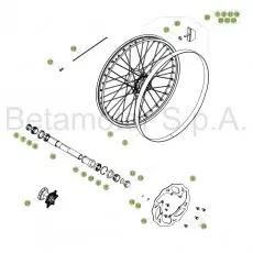 Jetzt Kaufen Beta RR350 17 Vorderrad