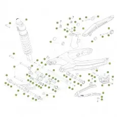 Preisreduziert Beta RR390 17 Schwingarm/Federbein 1
