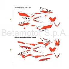 Beta RR50 17 Verkleidung/Sitzbank/Tank 2 Nur Heute