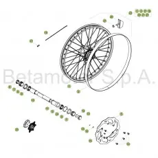 Beta RR480 17 Vorderrad Wochenendangebot
