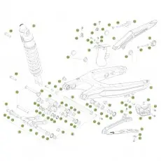 Angebot Beta RR480 17 Schwingarm/Federbein 1