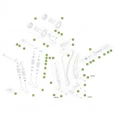 Begrenztes Angebot Beta RR480 17 Zylinder/Zylinderkopf/Ventiltrieb 2