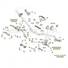 Kostenloser Versand Beta RR350 17 Lenker/Armaturen