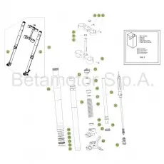 Finale Aktion Beta RR350 17 Gabel