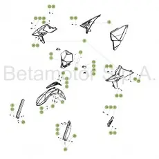 Sale Beta RR390 17 Verkleidung/Sitzbank/Tank 2