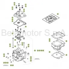 Finale Aktion Beta RR430 17 Zylinder/Zylinderkopf/Ventiltrieb 1
