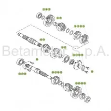 Beta 125 LC 17 Getriebe Beliebt