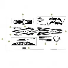 Mega-Angebot BetaEVO125 Factory 12 Verkleidung/Sitzbank/Tank 2