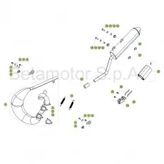 Beta RR50 Sport 17 Auspuffsystem Angebot